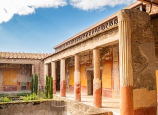 Apa din băile antice din Pompei era contaminată cu metale grele și rar împrospătată Apa din băile antice din Pompei era contaminată cu metale grele și rar împrospătată