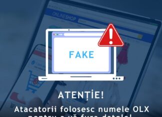 DNSC: Atentie, atacatorii cibernetici folosesc numele platformei OLX pentru a va fura datele! DNSC: Atentie, atacatorii cibernetici folosesc numele platformei OLX pentru a va fura datele!