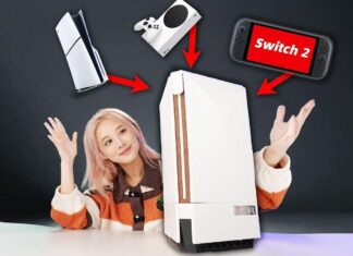 Modderin baut All-in-One-Konsole aus PS5, Xbox Series X und Switch 2 Modderin baut All-in-One-Konsole aus PS5, Xbox Series X und Switch 2