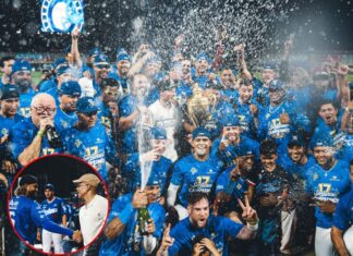 Daddy Yankee celebra su primer campeonato como co-propietario de Los Cangrejeros de Santurce Daddy Yankee celebra su primer campeonato como co-propietario de Los Cangrejeros de Santurce