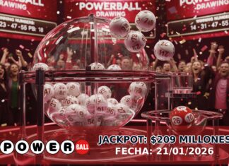 ◉ Números ganadores del Powerball hoy, 21/01/2026: resultados del sorteo jackpot de $209 millones en EE.UU. ◉ Números ganadores del Powerball hoy, 21/01/2026: resultados del sorteo jackpot de $209 millones en EE.UU.