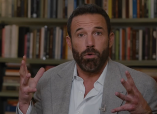 Ben Affleck Went to the Movie Theater Just to See The Odyssey Trailer Ben Affleck Went to the Movie Theater Just to See The Odyssey Trailer