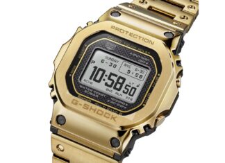 Casio finally brings its gold full-metal G-Shock square with MIP display and solar charging to the UK Casio finally brings its gold full-metal G-Shock square with MIP display and solar charging to the UK