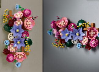 LEGO trasforma i fiori in arredamento: arriva la Parete Floreale modulare LEGO trasforma i fiori in arredamento: arriva la Parete Floreale modulare
