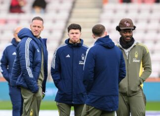 Aina & Awoniyi: Nottingham Forest’s Super Eagles connection split for Europa League Night in Braga Aina & Awoniyi: Nottingham Forest’s Super Eagles connection split for Europa League Night in Braga