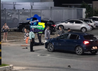 Colisão entre carro e moto deixa duas mulheres feridas no Centro de Ji-Paraná Colisão entre carro e moto deixa duas mulheres feridas no Centro de Ji-Paraná