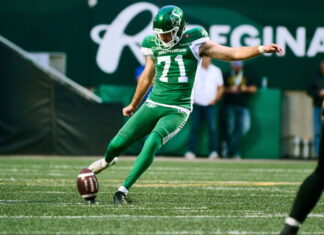 Saskatchewan Roughriders bring back kicker Michael Hughes Saskatchewan Roughriders bring back kicker Michael Hughes