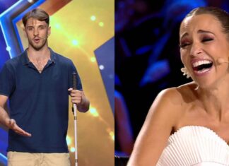 La desternillante actuación de Sergio Alamar, humorista invidente: “Vengo porque dicen que aquí se gana visibilidad” La desternillante actuación de Sergio Alamar, humorista invidente: “Vengo porque dicen que aquí se gana visibilidad”