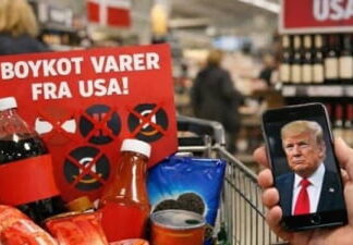 „Fără SUA”. Consumatorii din Danemarca încep boicotul produselor americane „Fără SUA”. Consumatorii din Danemarca încep boicotul produselor americane