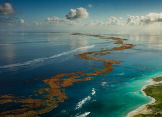 ¿Qué es esa mancha que cruza el mar?» : así te afecta la franja marrón entre África y América ¿Qué es esa mancha que cruza el mar?» : así te afecta la franja marrón entre África y América