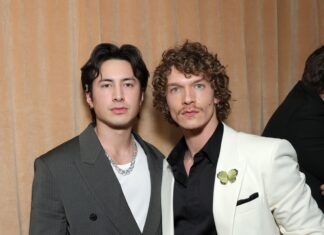 Hudson Williams and Connor Storrie Reunite in Italy For the Olympic Torch Relay Hudson Williams and Connor Storrie Reunite in Italy For the Olympic Torch Relay