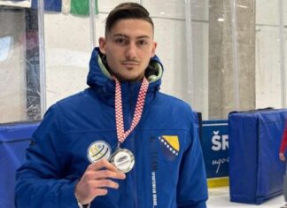 Ermin Raščić osvojio srebro u Sisku Ermin Raščić osvojio srebro u Sisku