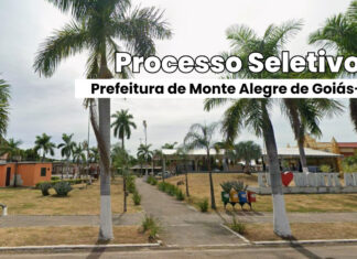 Processo Seletivo Prefeitura de Monte Alegre de Goiás-GO 2026 Processo Seletivo Prefeitura de Monte Alegre de Goiás-GO 2026