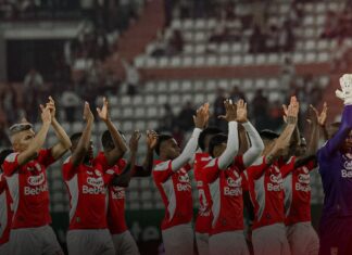 Santa Fe dejó escapar la victoria al ultimo minuto en Manizales Santa Fe dejó escapar la victoria al ultimo minuto en Manizales