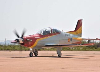 Los dos últimos PC-21 llegan al CLAEX Los dos últimos PC-21 llegan al CLAEX