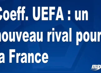 Coeff. UEFA : un nouveau rival pour la France Coeff. UEFA : un nouveau rival pour la France