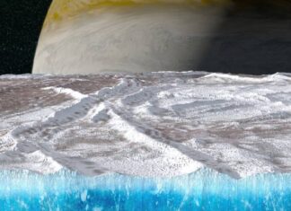 Europa’s Ice Shell is Much Thicker than Previously Thought Europa’s Ice Shell is Much Thicker than Previously Thought