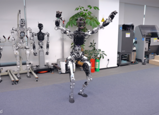 Watch awkward Chinese humanoid robot lay it all down on the dance floor Watch awkward Chinese humanoid robot lay it all down on the dance floor