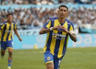 En vivo: Con un golazo de potrero de Di María y otro de Veliz Central supera a Racing En vivo: Con un golazo de potrero de Di María y otro de Veliz Central supera a Racing