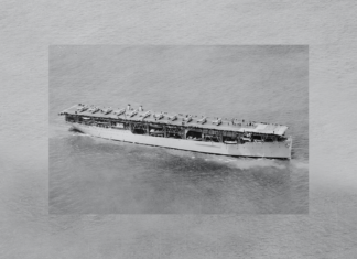 Dieser Kahn war der erste Flugzeugträger der USA Dieser Kahn war der erste Flugzeugträger der USA