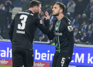Titz gewinnt beim Ex-Klub: Hannover 96 bleibt in 2. Liga oben dran Titz gewinnt beim Ex-Klub: Hannover 96 bleibt in 2. Liga oben dran