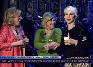 El especial reencuentro de Karmele Marchante con Terelu Campos y Lydia Lozano en ‘¡De viernes!’: “Hemos vivido de todo” El especial reencuentro de Karmele Marchante con Terelu Campos y Lydia Lozano en ‘¡De viernes!’: “Hemos vivido de todo”