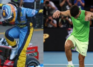 Carlos Alcaraz gana a Zverev en el Open de Australia y lo celebra como Fernando Alonso Carlos Alcaraz gana a Zverev en el Open de Australia y lo celebra como Fernando Alonso