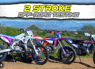 2 STROKE OFF-ROAD TESTING 2 STROKE OFF-ROAD TESTING