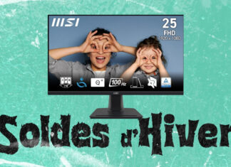 Avis aux joueurs occasionnels, cet écran PC MSI de 24,5″ et 100 Hz est soldé à moins de 70 € Avis aux joueurs occasionnels, cet écran PC MSI de 24,5″ et 100 Hz est soldé à moins de 70 €