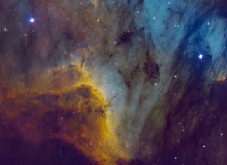 The Pelican Nebula shines near the Las Vegas Strip in gorgeous deep space photo The Pelican Nebula shines near the Las Vegas Strip in gorgeous deep space photo