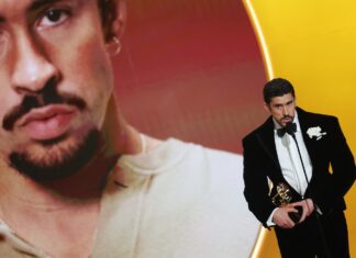 Bad Bunny triumphs at politically charged Grammy Awards Bad Bunny triumphs at politically charged Grammy Awards