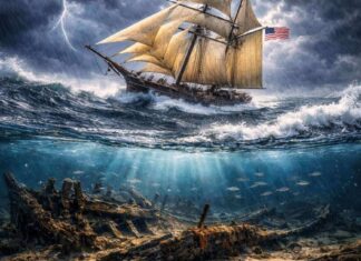 Una tormenta en Nueva Jersey desentierra los restos de un barco que naufragó en 1890: este es el secreto que escondía la arena desde hace más de un siglo Una tormenta en Nueva Jersey desentierra los restos de un barco que naufragó en 1890: este es el secreto que escondía la arena desde hace más de un siglo