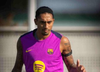 Raphinha estará una semana de baja Raphinha estará una semana de baja