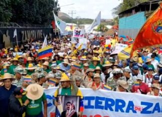 Con movilización celebraron el natalicio de Ezequiel Zamora Con movilización celebraron el natalicio de Ezequiel Zamora