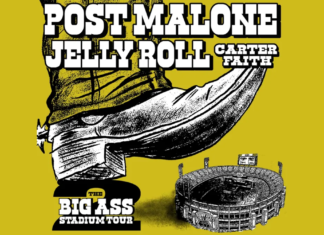 Post Malone and Jelly Roll Remix ‘Big Ass Stadium Tour’ for the Summer with Carter Faith Supporting Post Malone and Jelly Roll Remix ‘Big Ass Stadium Tour’ for the Summer with Carter Faith Supporting