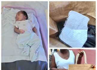 Shock in Anambra as Abandoned Newborn Is Found Inside Bag With Note Shock in Anambra as Abandoned Newborn Is Found Inside Bag With Note