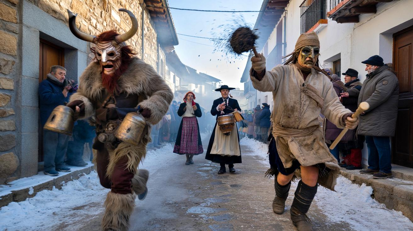 Pensaste que era carnaval y caíste en la trampa» : mascarada de Zamora que te cambia 1 de enero Pensaste que era carnaval y caíste en la trampa» : mascarada de Zamora que te cambia 1 de enero