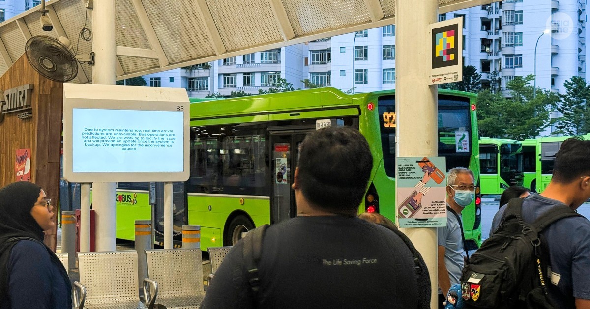 Over 90% of bus arrival timing system restored: LTA , Singapore News Over 90% of bus arrival timing system restored: LTA , Singapore News