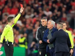 Watch: Jose Mourinho sent off in fiery Champions League clash with Real Madrid