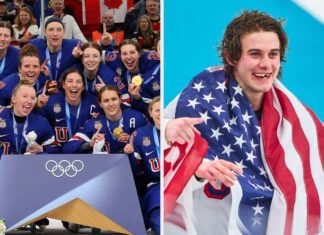 After The Men’s Hockey Team Was Criticized For Laughing At Trump’s Jab At The Women’s Team, Player Jack Hughes Dismissed It As Negativity After The Men’s Hockey Team Was Criticized For Laughing At Trump’s Jab At The Women’s Team, Player Jack Hughes Dismissed It As Negativity
