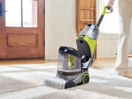 This Ryobi Carpet Cleaner Uses Modern Tech To Help You Wash & Dry With Ease