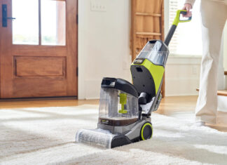 This Ryobi Carpet Cleaner Uses Modern Tech To Help You Wash & Dry With Ease This Ryobi Carpet Cleaner Uses Modern Tech To Help You Wash & Dry With Ease