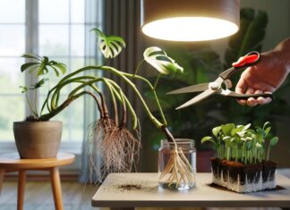 Se me está muriendo la monstera» : por qué tus tallos largos piden tijera y cómo salvarlos en 2026 Se me está muriendo la monstera» : por qué tus tallos largos piden tijera y cómo salvarlos en 2026