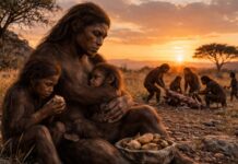 On attribuait ça uniquement à Homo sapiens… Les mères Homo erectus l’avaient peut-être précédé d’un million d’années On attribuait ça uniquement à Homo sapiens… Les mères Homo erectus l’avaient peut-être précédé d’un million d’années